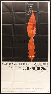 1s578 FOX 3sh '68 Sandy Dennis, Kier Dullea, Anne Heywood, cool art by L & D Dillon!