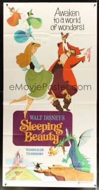 1s718 SLEEPING BEAUTY 3sh R70 Walt Disney cartoon fairy tale fantasy classic!