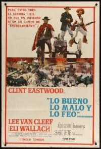 1s157 GOOD, THE BAD & THE UGLY Argentinean R70s Clint Eastwood, Lee Van Cleef, Sergio Leone classic