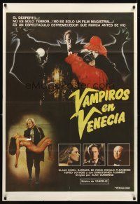 1s236 VAMPIRE IN VENICE Argentinean '89 Klaus Kinski in the title role, sexy horror images!