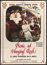 1s396 PICNIC AT HANGING ROCK Italian 1p '76 Peter Weir classic about vanishing schoolgirls!