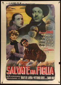 1s473 YOU SAVED MY DAUGHTER Italian 1p '51 Sergio Corbucci's Salvate mia figlia, Fiorenzi art!