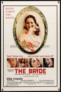 1t123 BRIDE 1sh '74 Robin Strasser & John Beal in The House That Cried Murder!