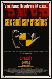 1t157 CRASH 1sh '96 David Cronenberg, James Spader, sexy Deborah Kara Unger!