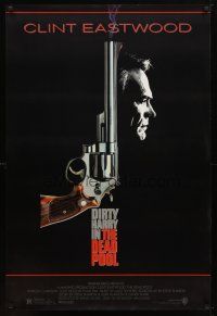 1t179 DEAD POOL 1sh '88 Clint Eastwood as tough cop Dirty Harry, cool gun image!
