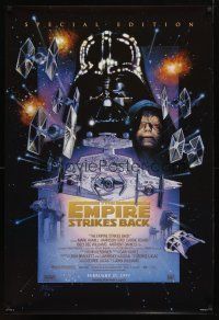 1t214 EMPIRE STRIKES BACK style C advance 1sh R97 Lucas classic sci-fi epic, great art by Drew!