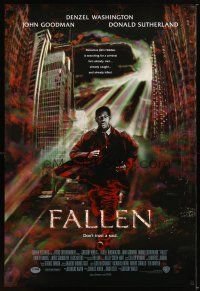 1t226 FALLEN int'l 1sh '98 Denzel Washington, John Goodman, Donald Sutherland