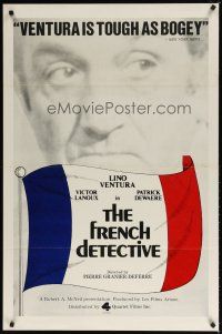 1t253 FRENCH DETECTIVE 1sh '79 Pierre Granier-Deferre's Audieu, poulet, Lino Ventura!