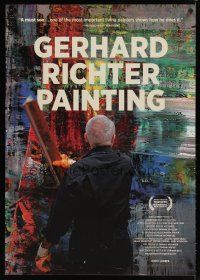 1t255 GERHARD RICHTER PAINTING 1sh '11 cool image from artist documentary!