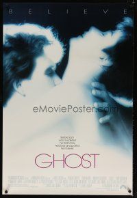 1t256 GHOST 1sh '90 classic Patrick Swayze & Demi Moore romantic close up!
