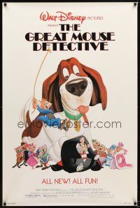 1t277 GREAT MOUSE DETECTIVE 1sh '86 Walt Disney's crime-fighting Sherlock Holmes rodent cartoon!