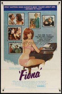1t291 HARDCORE 1sh '79 sexy English Fiona Richmond is naughtier than ever imagined!