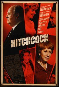 1t303 HITCHCOCK DS 1sh '12 Anthony Hopkins in title role, Helen Mirren, Scarlett Johansson!