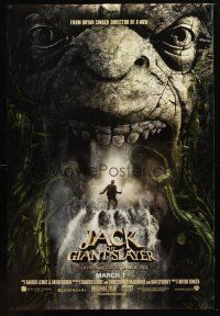 1t354 JACK THE GIANT SLAYER DS teaser 1sh '13 Bryan Singer directed CGI, cool image!