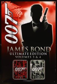 1t362 JAMES BOND ULTIMATE EDITION video 1sh '06 all the greats, Volumes 3 & 4, cool image!