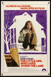 1t432 LITTLE GIRL WHO LIVES DOWN THE LANE int'l 1sh '77 Jodie Foster has an unspeakable secret!