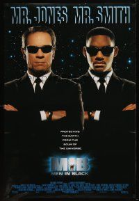 1t477 MEN IN BLACK int'l DS 1sh '97 Will Smith & Tommy Lee Jones protecting Earth!