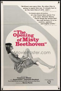 1t537 OPENING OF MISTY BEETHOVEN 1sh '76 Radley Metzger, sexy Constance Money in title role!