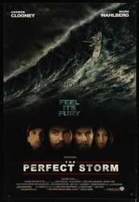1t556 PERFECT STORM int'l 1sh '00 Wolfgang Petersen, fishermen George Clooney & Mark Wahlberg!