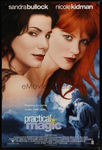1t578 PRACTICAL MAGIC int'l 1sh '98 great image of sexy witches Sandra Bullock & Nicole Kidman!
