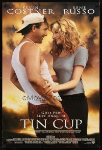1t755 TIN CUP DS 1sh '96 Kevin Costner, sexy Rene Russo, Don Johnson, golf!