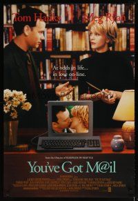1t847 YOU'VE GOT MAIL int'l 1sh '98 Tom Hanks & Meg Ryan meet on the internet!