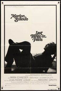 1w513 LAST TANGO IN PARIS 1sh '73 Marlon Brando, Maria Schneider, Bernardo Bertolucci!