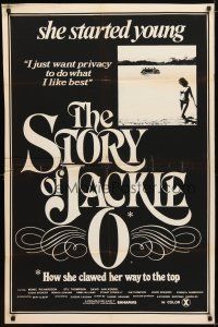 1w781 STORY OF JACKIE O 1sh '60s how she clawed her way to the top!
