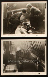 1x988 SLAVE SHIP 2 8x10 stills '37 cool images of Warner Baxter, Wallace Beery, Mickey Rooney!