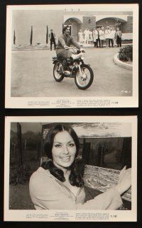 1x732 EVEL KNIEVEL 6 8x10 stills '71 great images of George Hamilton as THE daredevil!