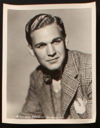 1x596 FORREST TUCKER 8 8x10 stills '40s-50s great c/u, WWII and western portraits of the actor!