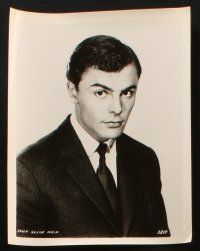 1x818 JOHN SAXON 5 8x10 stills '50s portraits from a variety of roles, & playing instruments!