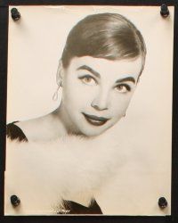 1x825 LESLIE CARON 5 8x10 stills '50s cool close up and full-length portraits of the French actress