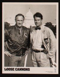 1x828 LOOSE CANNONS 5 8x10 stills '90 wacky images of Gene Hackman, Dan Aykroyd, Dom DeLuise!