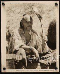 1x990 TARAS BULBA 2 8x10 stills '62 cool images of Yul Brynner with sword and fake heads!
