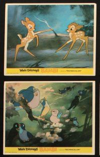1x253 BAMBI 8 color English FOH LCs R67 Walt Disney cartoon deer classic, Thumper & Flower!