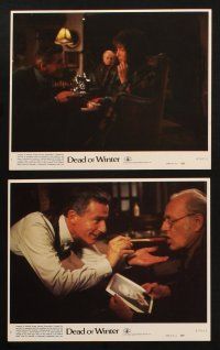 1x267 DEAD OF WINTER 8 8x10 mini LCs '87 Mary Steenburgen, Roddy McDowall, directed by Arthur Penn!