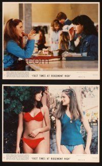 1x276 FAST TIMES AT RIDGEMONT HIGH 8 8x10 mini LCs '82 sexy Phoebe Cates, Jennifer Jason Leigh