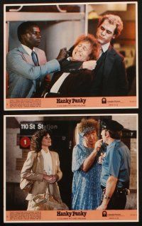 1x386 HANKY PANKY 6 8x10 mini LCs '82 Sidney Poitier directed, wacky Gene Wilder & Gilda Radner!