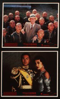 1x299 LAST EMPEROR 8 8x10 mini LCs '87 Bernardo Bertolucci epic, Peter O'Toole, Joan Chen, Lone!