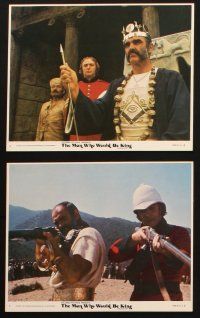 1x380 MAN WHO WOULD BE KING 7 8x10 mini LCs '75 Sean Connery & Michael Caine in action in India!