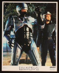 1x332 ROBOCOP 2 8 8x10 mini LCs '90 great close up of cyborg policeman Peter Weller, sci-fi sequel!