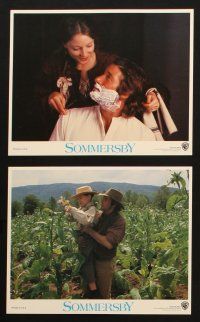 1x351 SOMMERSBY 8 8x10 mini LCs '93 Richard Gere returns to Jodie Foster after 7 years, or does he!