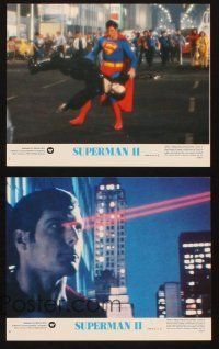 1x358 SUPERMAN II 8 8x10 mini LCs '81 Christopher Reeve, Gene Hackman, Margot Kidder!