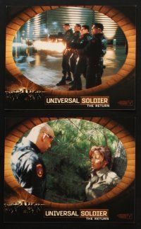 1x367 UNIVERSAL SOLDIER THE RETURN 8 8x10 mini LCs '99 Jean-Claude Van Damme, Michael Jai White!
