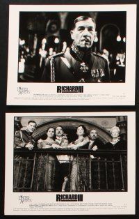 1x070 RICHARD III presskit w/ 14 stills '95 McKellen, Annette Bening, Robert Downey Jr., Shakespeare