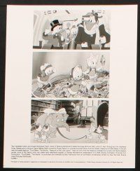 1x209 DUCKTALES: THE MOVIE presskit w/ 4 stills '90 Walt Disney, Scrooge McDuck, cool Struzan art!