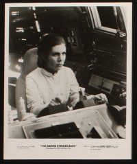 1x230 EMPIRE STRIKES BACK presskit w/ 3 stills '80 Harrison Ford, Carrie Fisher, Mark Hamill!