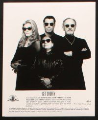 1x064 GET SHORTY presskit w/ 14 stills '95 John Travolta, Danny DeVito, Gene Hackman, Rene Russo