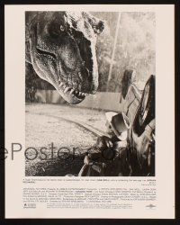 1x081 JURASSIC PARK presskit w/ 13 stills '93 Steven Spielberg, cRichard Attenborough, dinosaurs!